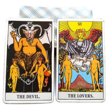 O significado da carta de tarô do diabo na posição vertical e invertida