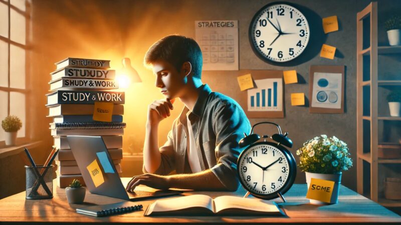 Estratégias para Equilíbrio entre Estudo e Trabalho