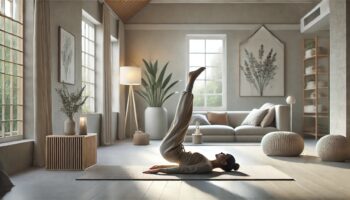 Viparita Karani Mudra: O Poder Restaurador da Postura das Pernas na Parede