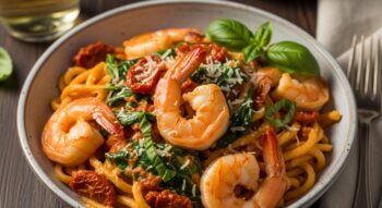 Receitas de Marry Me Shrimp Pasta irresistivelmente cremosas e fáceis