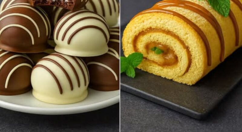 Trufas de Chocolate com Recheio Cremoso e Outras Sobremesas Irresistíveis para Festas e Vendas