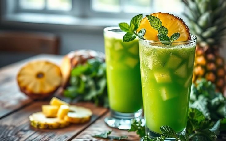 Receitas de Suco Verde com Couve e Abacaxi: Atualizado, Saudável e Detox