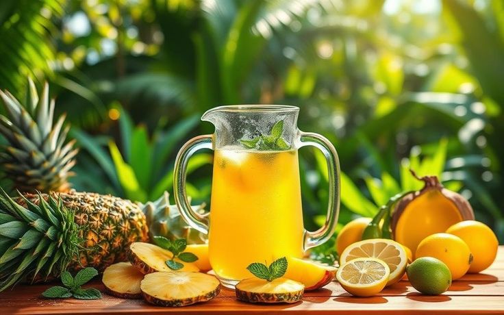 Receitas de Detox de Abacaxi: Atualizado, Saudável e Refrescante